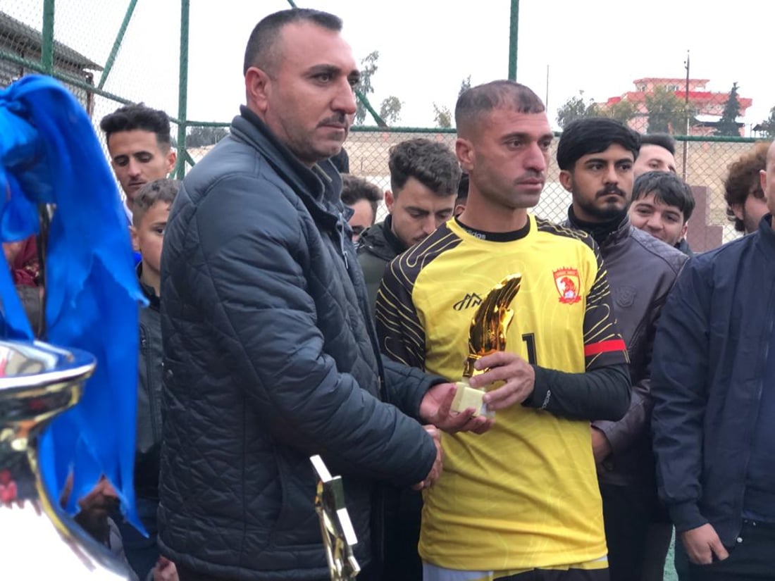 صور: “الفقيد دريد” يتوج بلقب دوري أبطال سنجار بكرة القدم