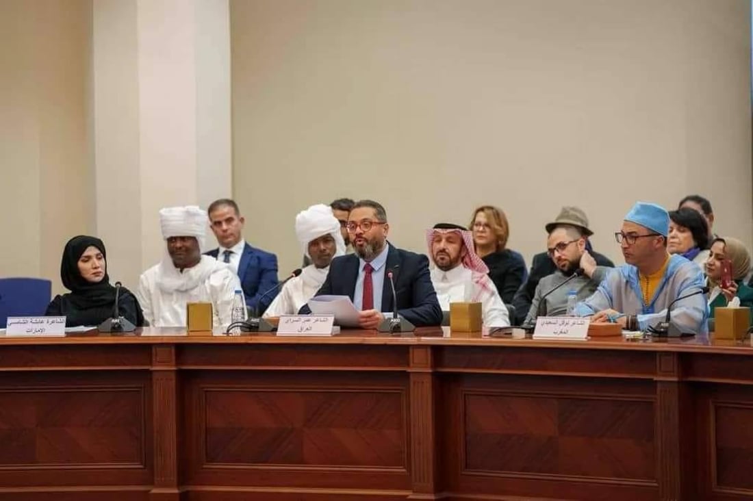 عارف الساعدي وعمر السراي نجوم مهرجان الشارقة للشعر وجائزة القوافي (صور)