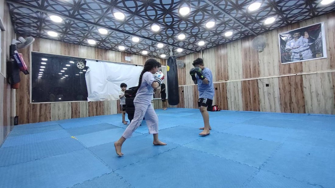Kickboxing gym in Baghdad trains participants against ‘street violence’