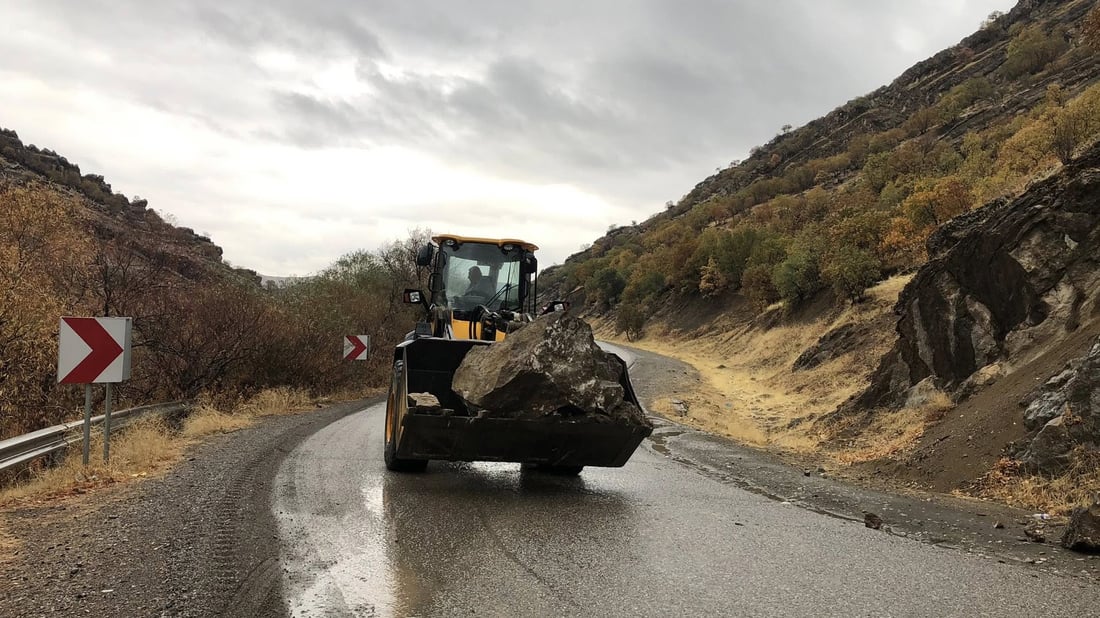 شارەوانى گاپێڵۆن رێگاى نزیک گۆمە قازانیان پاککردەوە