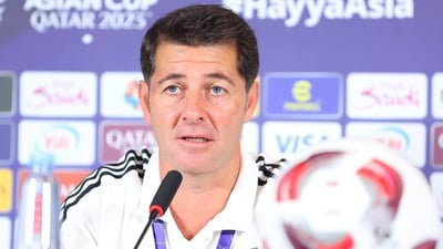 Casas and Bayesh address media ahead of Asian Cup match with Japan