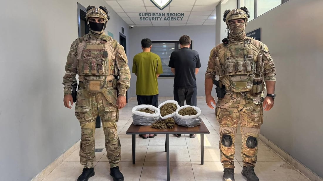 شەش بازرگانی ماددەی هۆشبەر لە سلێمانی دەستگیر کران