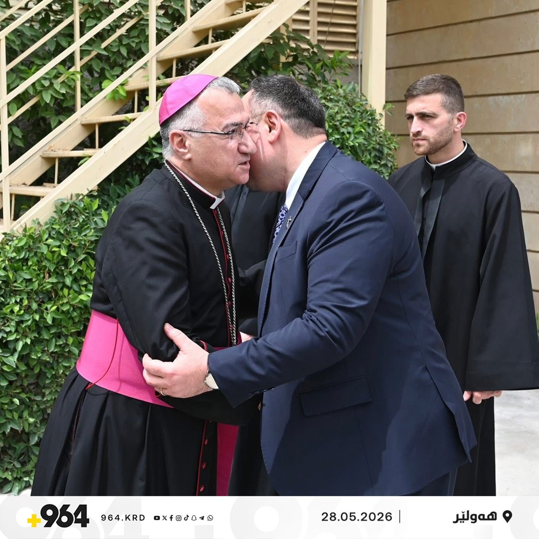 وەزیری گەیاندن قسەی سەرۆکی حکومەتی برد بۆ سەرۆکی کەنیسەی کلدان