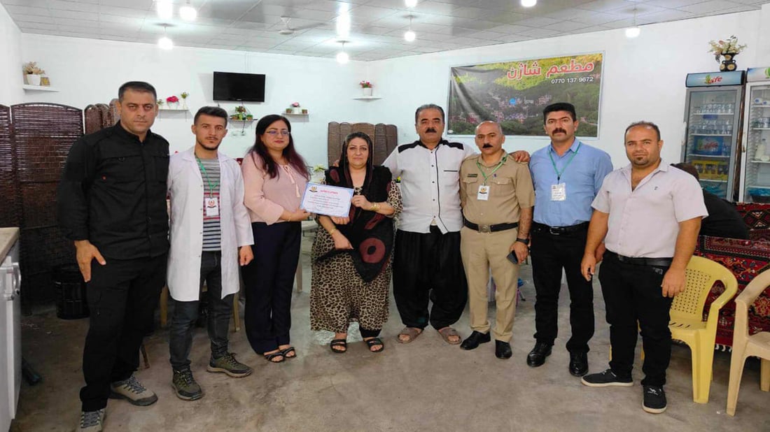 لیژنەکانی هەڵەبجە سێ چێشتخانەیان بە دڵ بوو سوپاسیان کردن