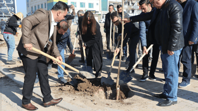 400 داری توو لە شەقامێکی سلێمانی چێندرا 