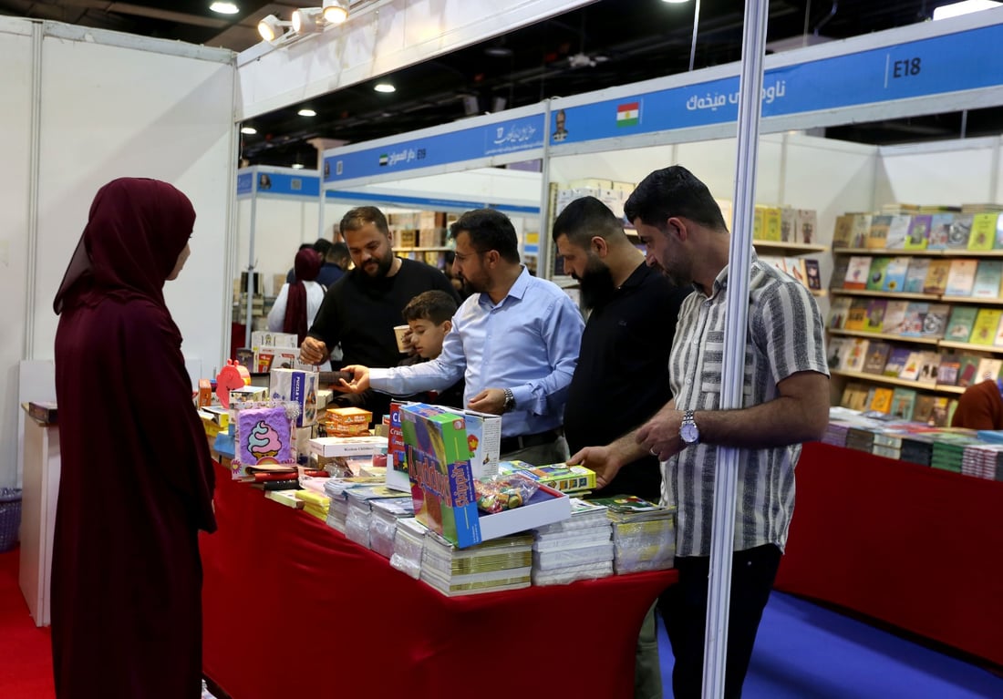 فيديو: يوم استثنائي في معرض أربيل للكتاب.. أجواء ربيعية وزوار من مختلف المدن