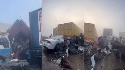 Dense fog triggers deadly pileup on International Highway in Diwaniyah