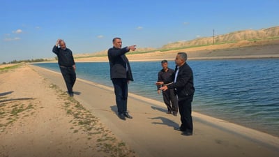 کێشەی رۆچوونی دەوروبەری پڕۆژەی ئاوی خورماتوو چارسەر دەکرێت