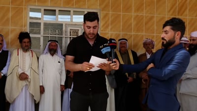 فيديو: سنجار ترحب بقرار وزير الداخلية.. 150 منتسباً لحماية المعابد الإيزيدية