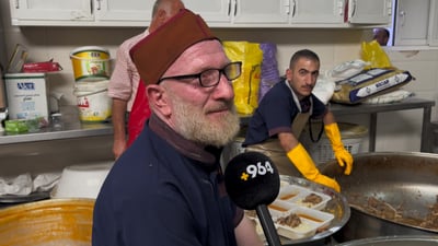 بۆ ئەم نیوەڕۆیە خواردنى زیاتر لە سێ هەزار کەس ئامادەکراوە