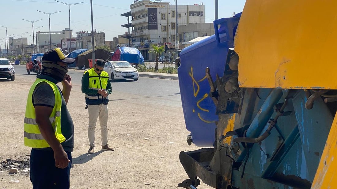 صور: البصرة تجلي شوارع مركز المدينة وتودع عاشوراء