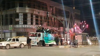 فيديو من تلعفر: احتفالات وألعاب نارية وسط المدينة في ذكرى ولادة الإمام المهدي