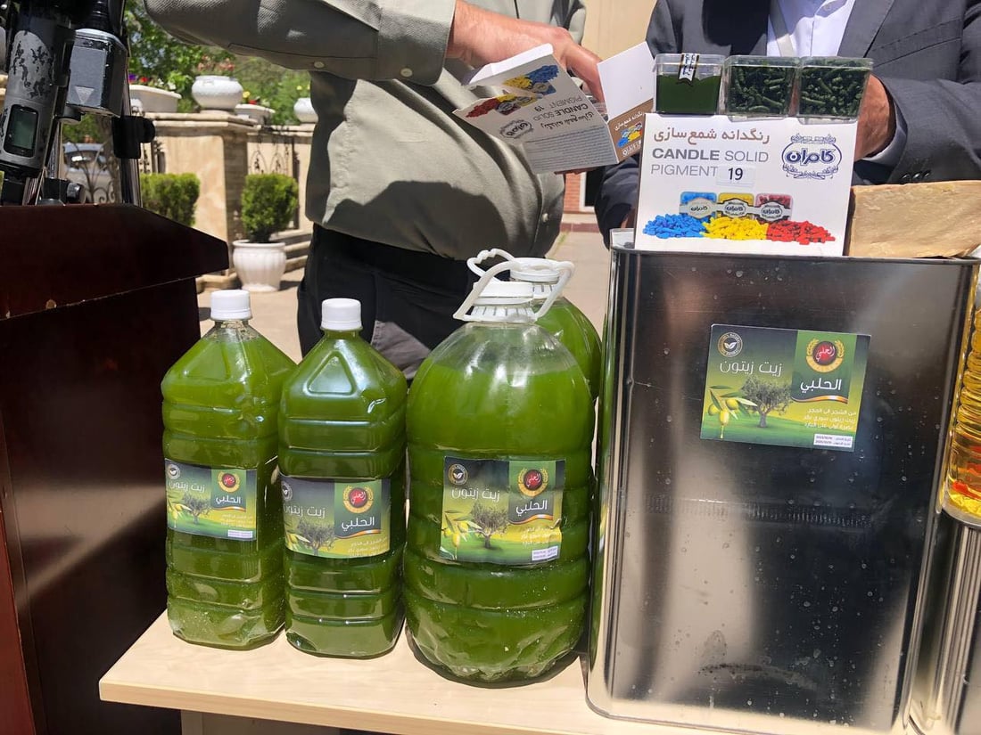 لە ماڵێکدا لە سلێمانی زەیتی زەیتوونی ساختە دۆزرایەوە