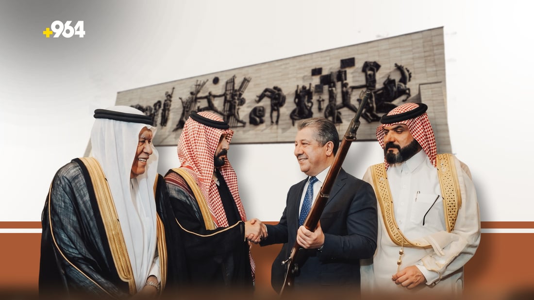 بغداد حول مسرور بارزاني.. 4 إشارات حين يهدي العربي سلاحه