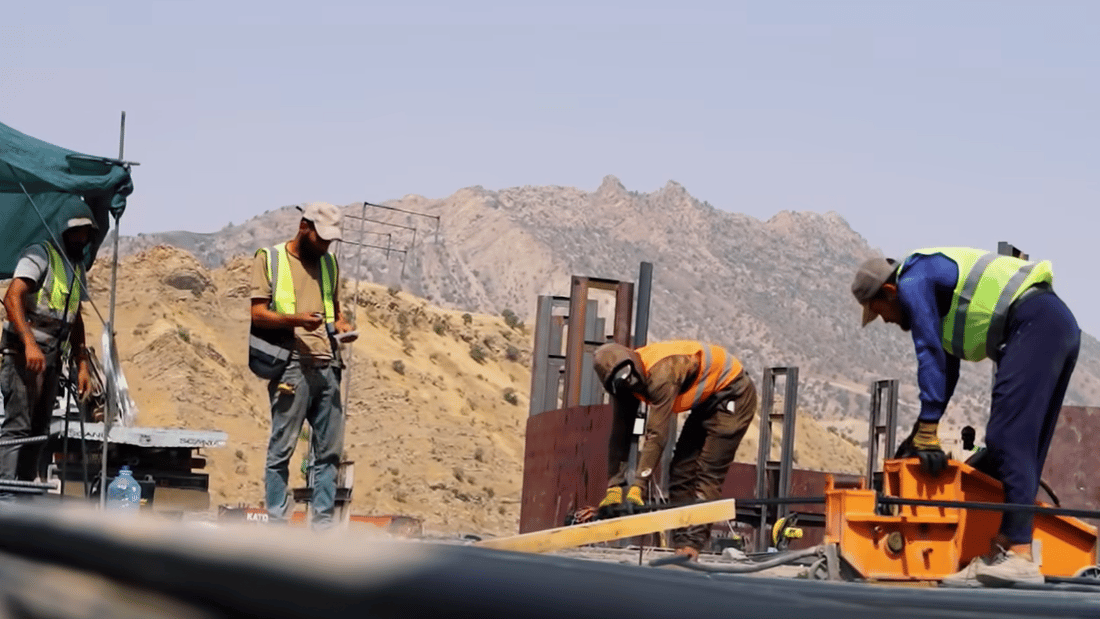 پردێكی ستراتیجی لە هەڵەبجە دروست دەكرێت و زياتر له 20 گوند سوودی لێ‌ دەبینن