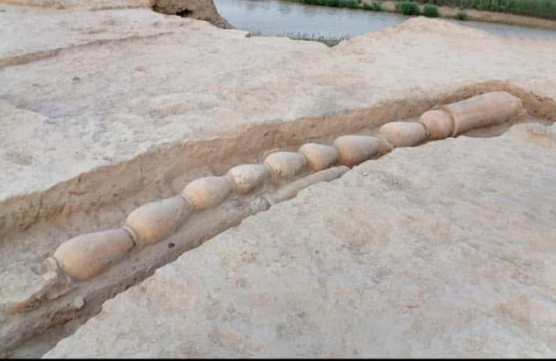 له ‌گه‌رمیان سیسته‌مێكی ئاودێری كۆنى شوێنه‌واری گواسترایه‌وه‌ ناو مۆزه‌خانه‌‌