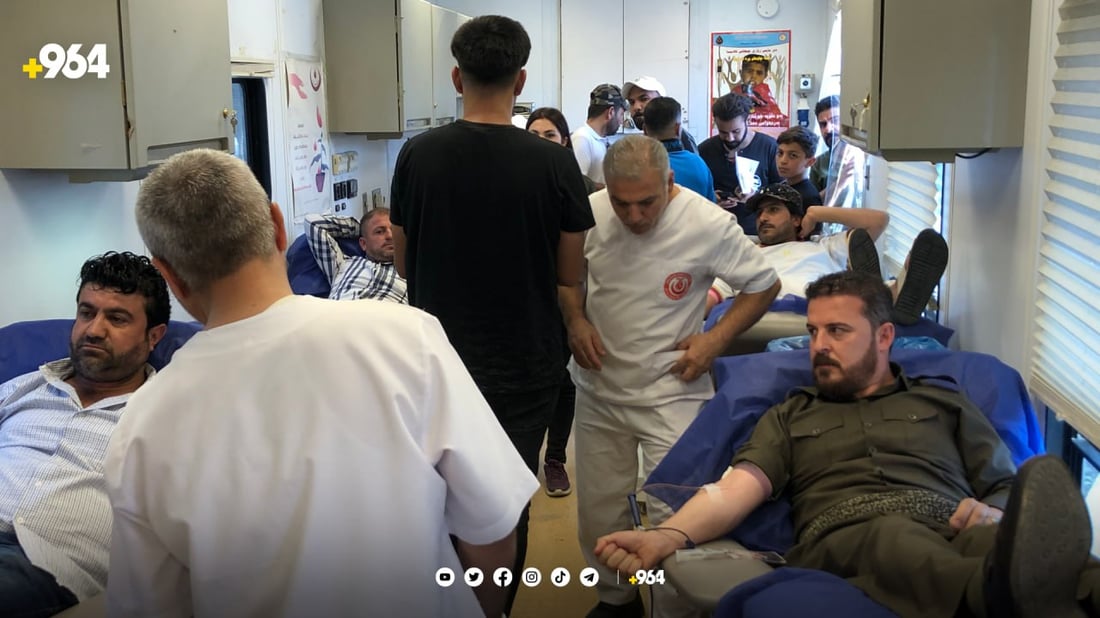 بە بۆنەی رۆژی جیهانییەوە هەڵمەتێکی خوێنبەخشین لە کوردستان بەڕێوەچوو