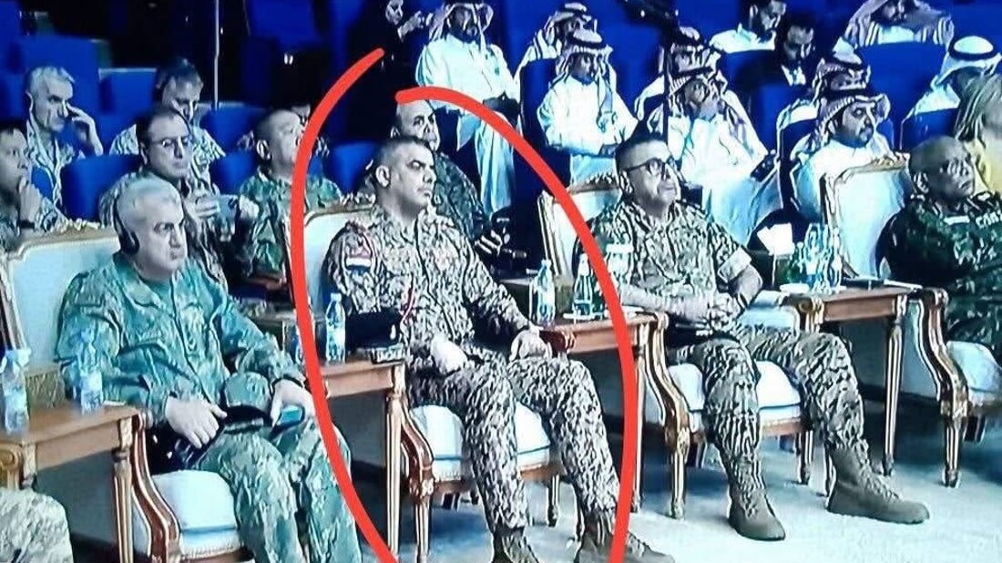 ظهور ضابط عراقي في مؤتمر للتحالف العربي ضد الحوثيين يثير الجدل