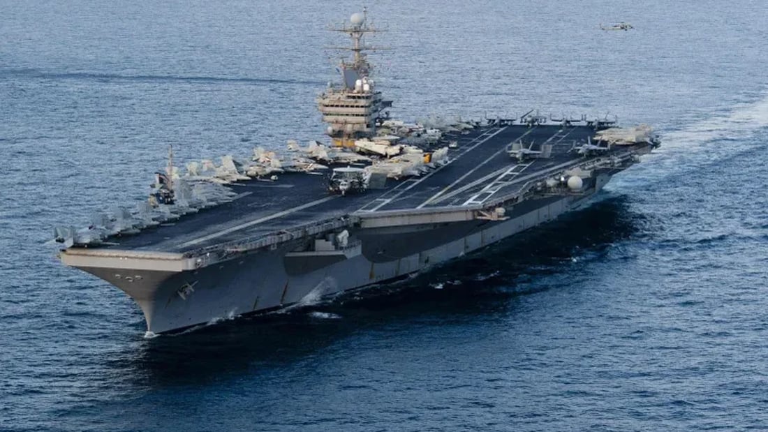 الحرس الثوري يعلن استهداف حاملة الطائرات “إبراهام لينكولن” بـ 4 صواريخ
