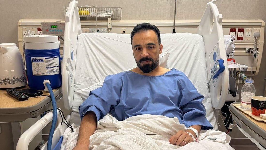 الرئيس الفخري لنادي الكرمة “مثنى ريكان الحلبوسي” يخضع لعملية في الرباط الصليبي