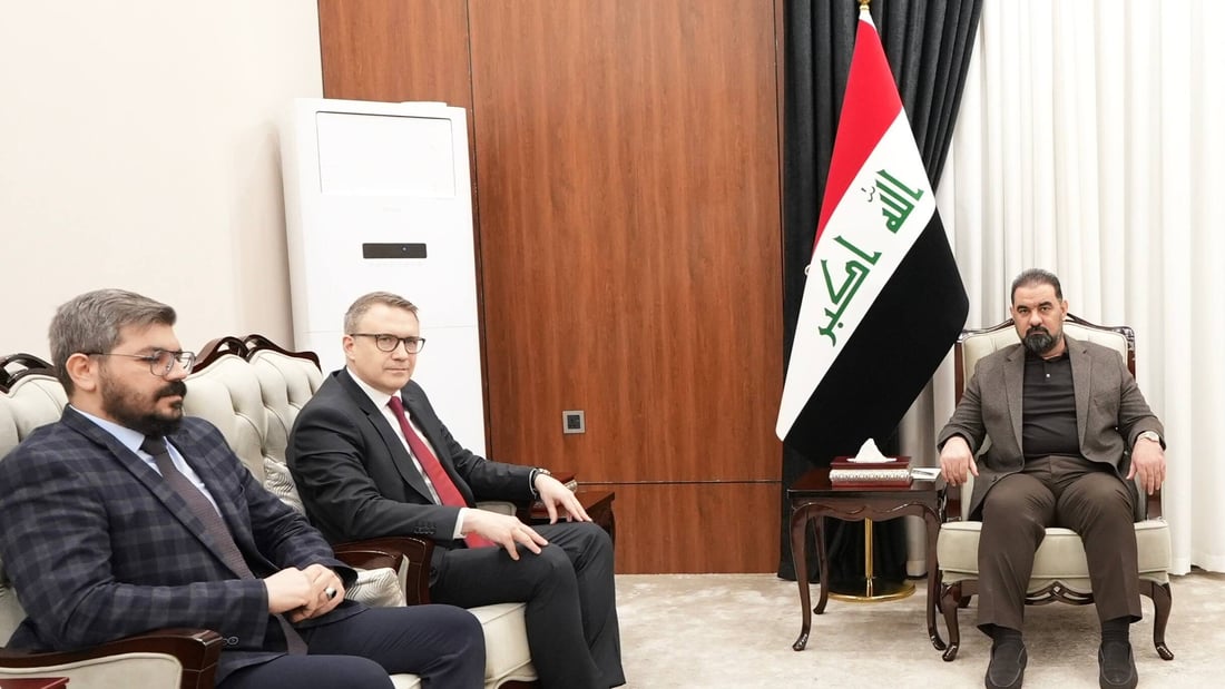 رئيس البرلمان يبحث مع سفير تركيا الأمن والاقتصاد والمياه