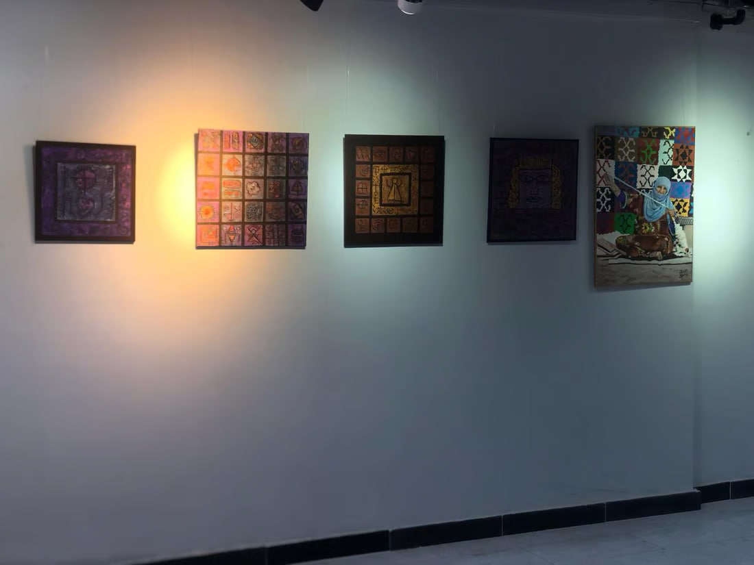 Exhibition for 17 artists at Wasit university