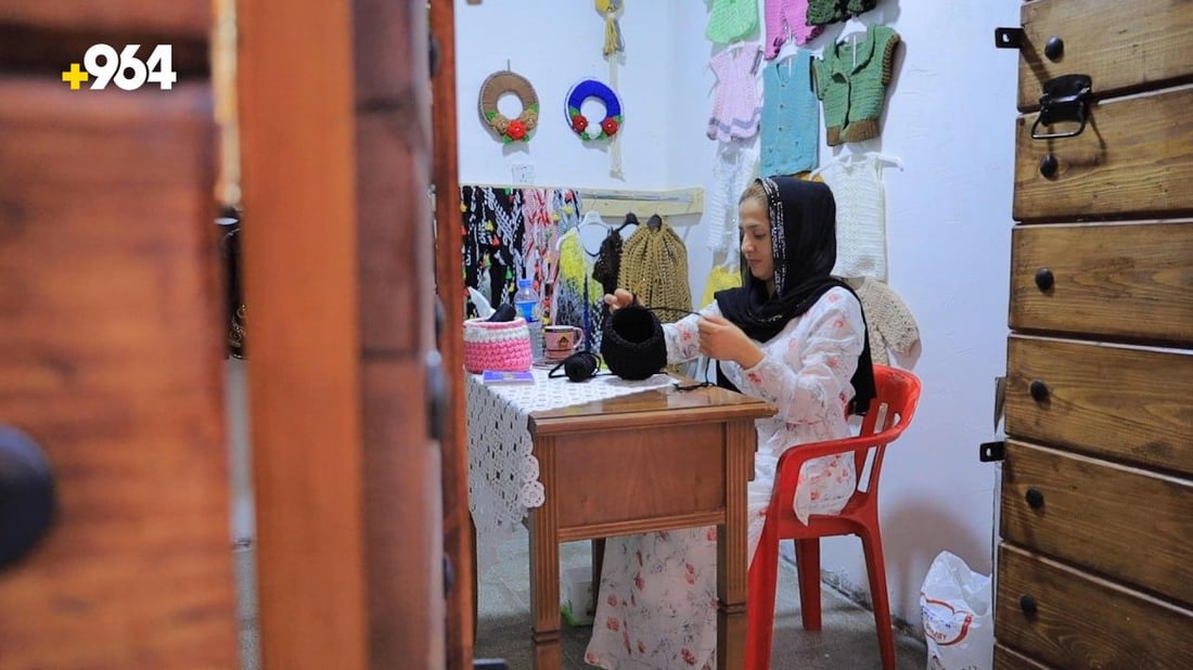 صور: زاخو سعيدة بعمل النساء في السوق القديم.. 10 محال مدفوعة الإيجار لـ3 أشهر