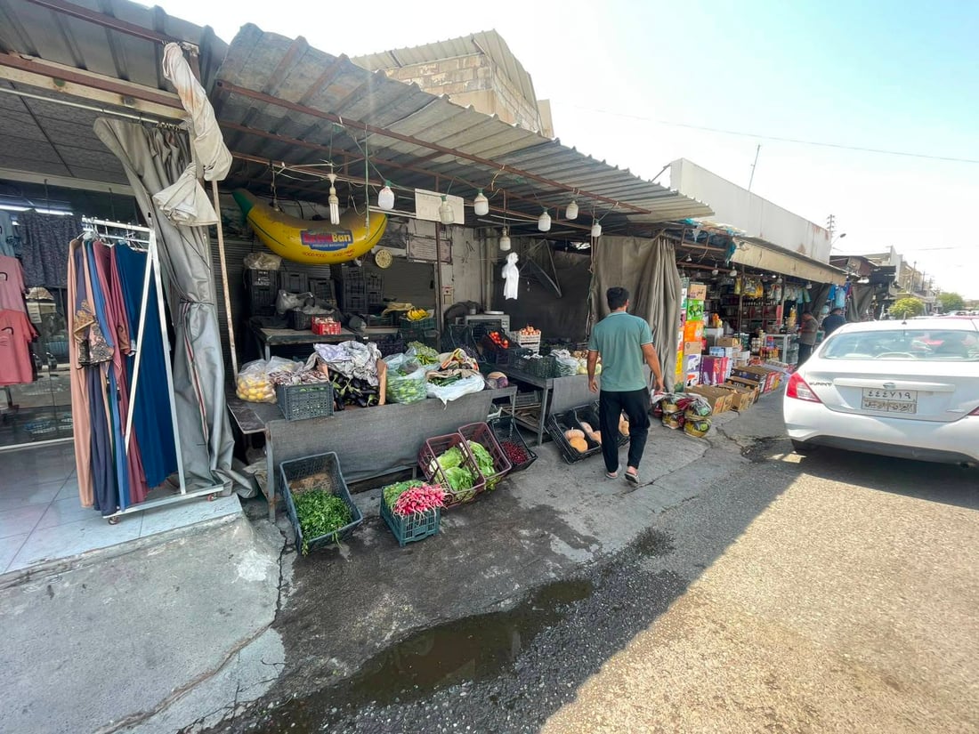 شۆستەی دوو بازاڕی هەولێر لە کەلوپەلی دوکانداران و عارەبانە پاککرایەوە