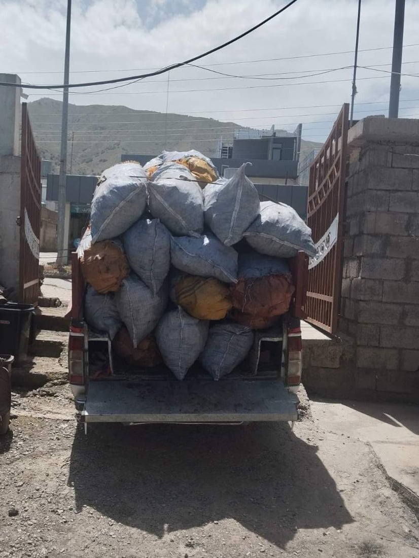 دوو پیکاب دار و خەڵوز دەستیان بەسەرداگیرا