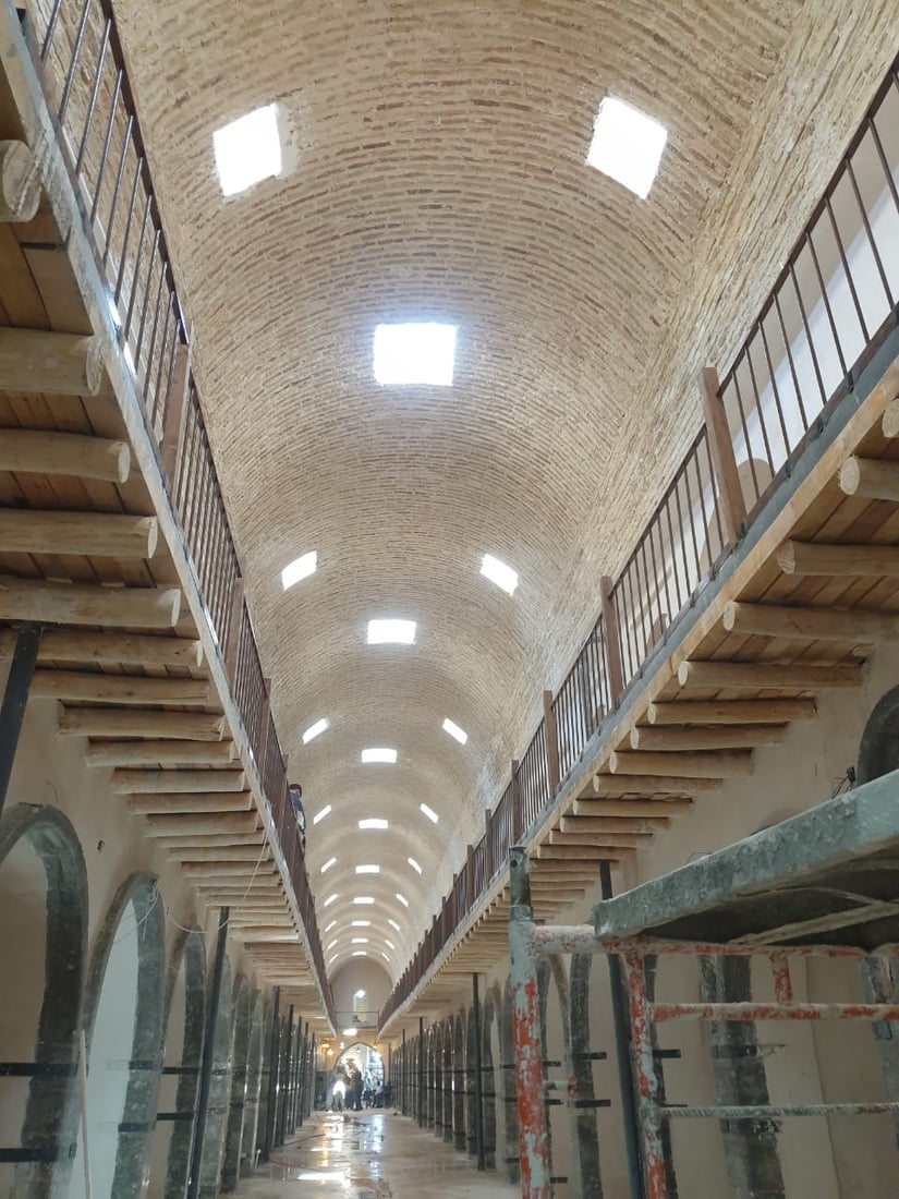 Restoration complete at Qaysari Bazaar, one year after massive fire
