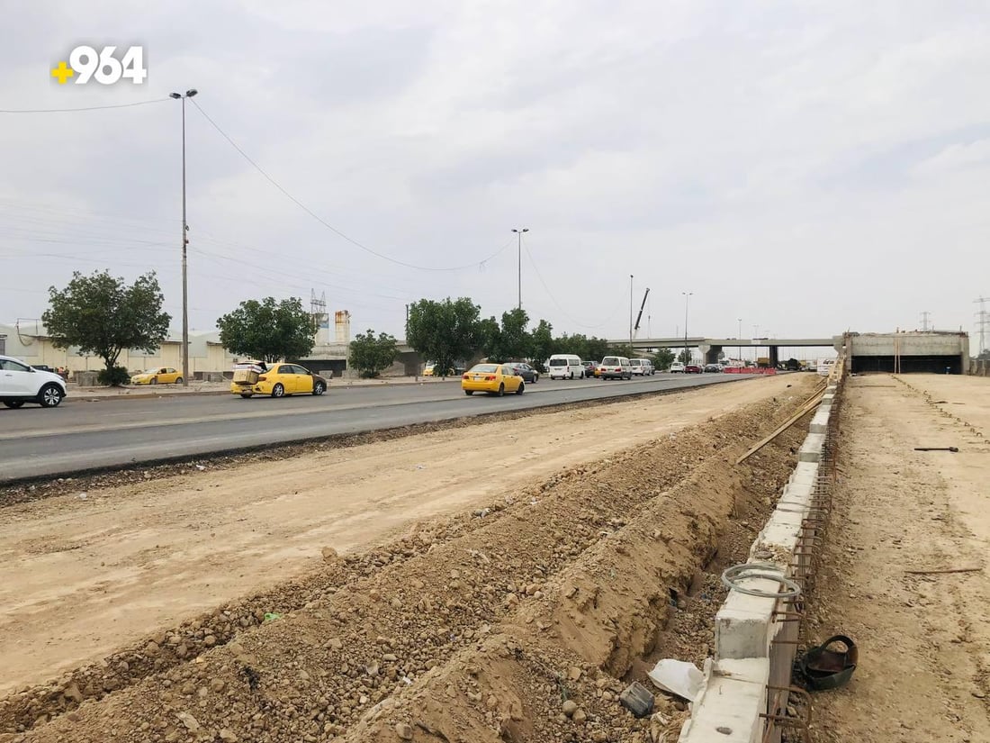 صور من مدخل بغداد: طريق “السكران” آمن ولائق وسريع.. أعمال صب الجسور انتهت