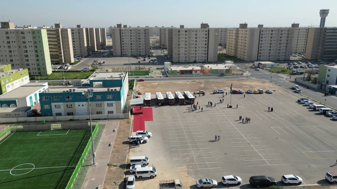 من بسماية إلى باب المعظم.. صور من افتتاح باص المسافرين الجديد في بغداد