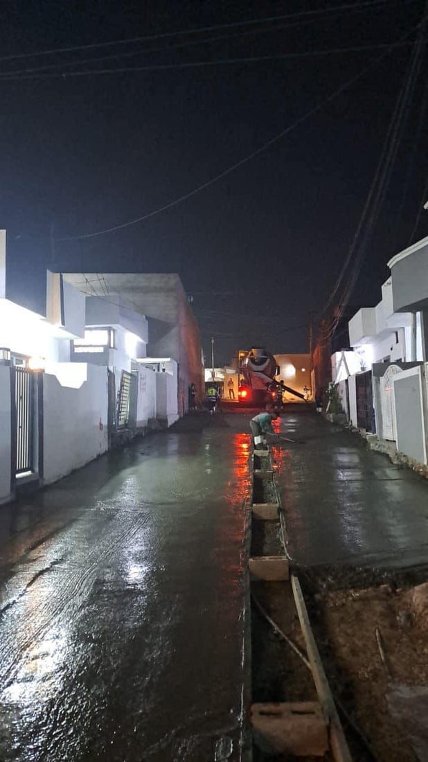 کەرکوک پەلە دەکات و دەیەوێت پێش وەرزی باران گەڕەکەکانی کۆنکریت بکات