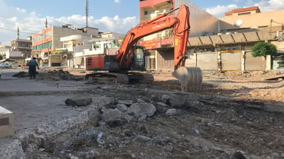 رێگری لە جێبەجێكردنی بەشێكی شەقامی دابان لە سلێمانی دەکرێت