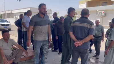 بەشێک لە جوتیارانی گەرمیان  رێگە نادەن باخەكانیان تێكبدرێت