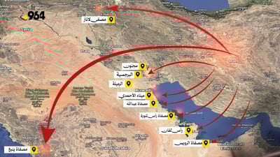 حرائق نفط العراق والخليج.. 10 مواقع أبعد من خور عبد الله وأخطر من مضيق هرمز