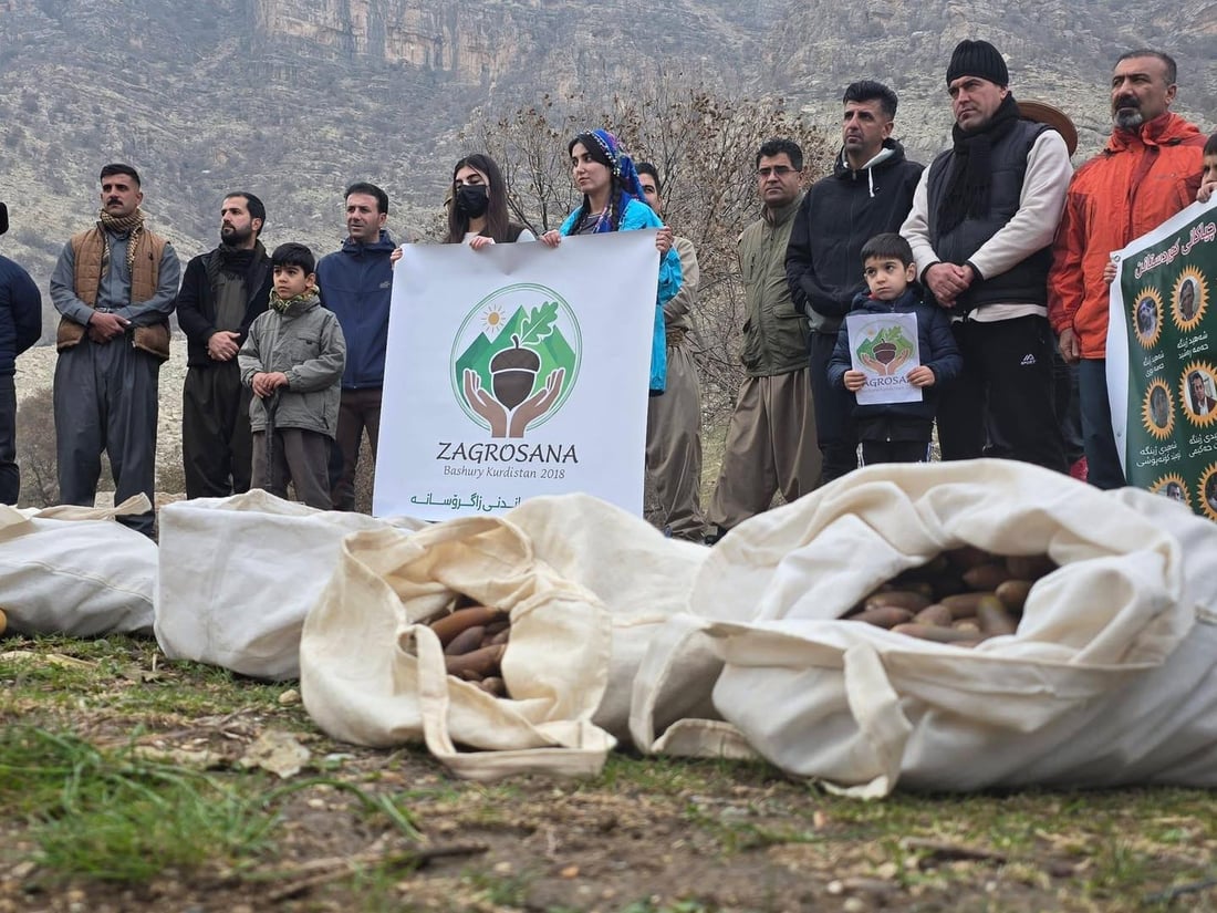 لە هەڵمەتی زاگرۆسانە 60 کەس بەیەکەوە بەڕوویان لە بناری بەمۆ چاند