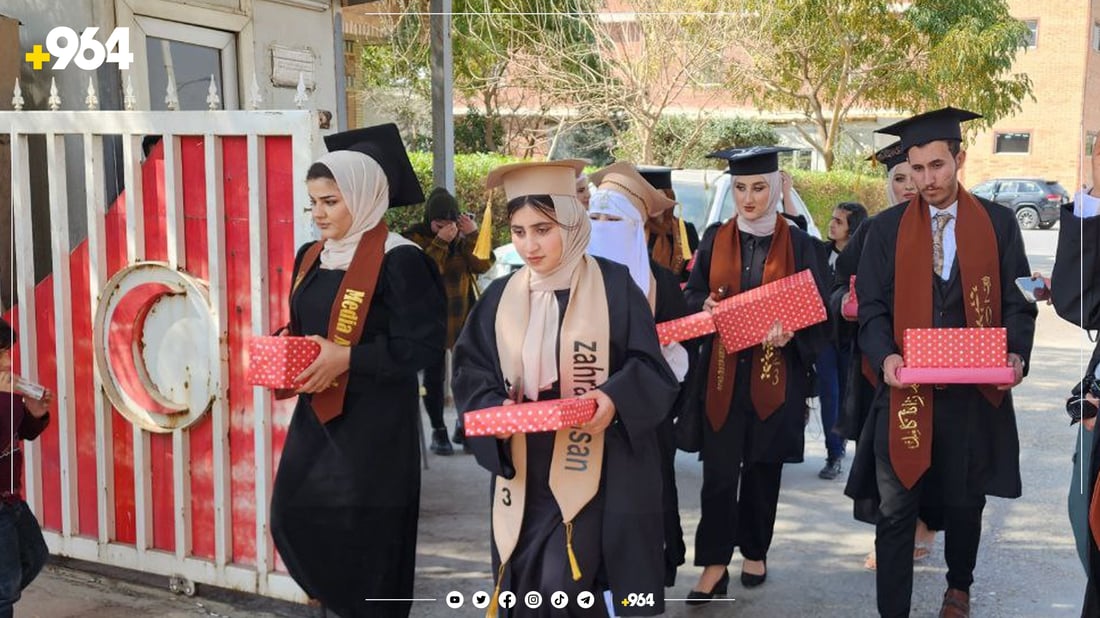 لەجیاتی مەسروفاتی مەراسیمی دەرچوون پارەکەیان بەخشییە توشبووانی شێرپەنجە