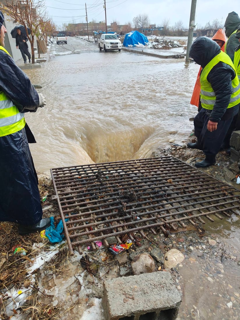 زوو فریاکەوتن و نەیانهێشت لافاو لە ناحیەی ژاراوە دروستبێت