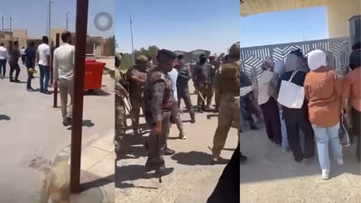 هێرشكرایه‌ سه‌ر خۆپیشانده‌ران و لە هاوڵاتی و پۆلیس بریندار هه‌یه‌