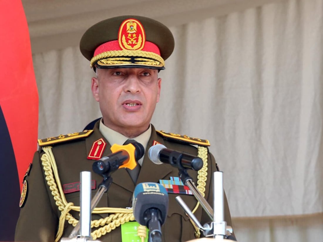 سەرۆكی حكومەتی لیبیا: سەرۆكی ئەركانی سوپا گیانی لەدەستداوە