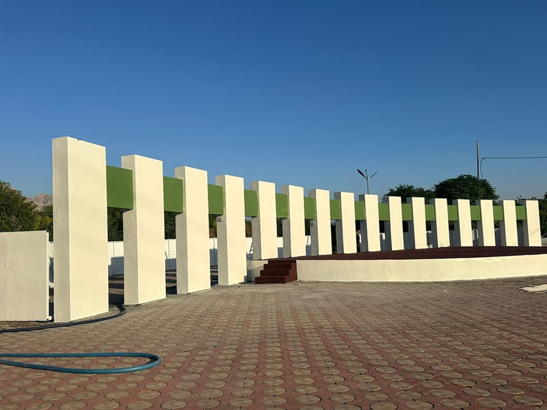 ستەیجی بۆنە و یادەکانی پارکی دەروازەی رانیە نۆژەنکرایەوە