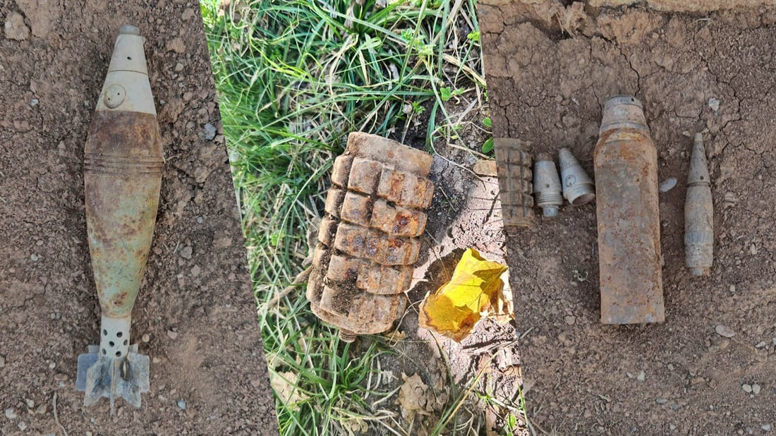 له‌ دهۆک و ئیداره‌ى زاخۆ چه‌ندین مین و ته‌قه‌مه‌نى له‌ناوبران