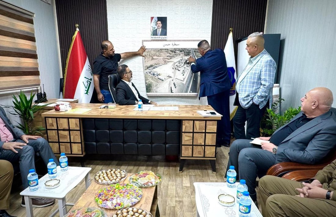 مستشار السوداني يصل كركوك لمتابعة احتجاجات سائقي الشاحنات