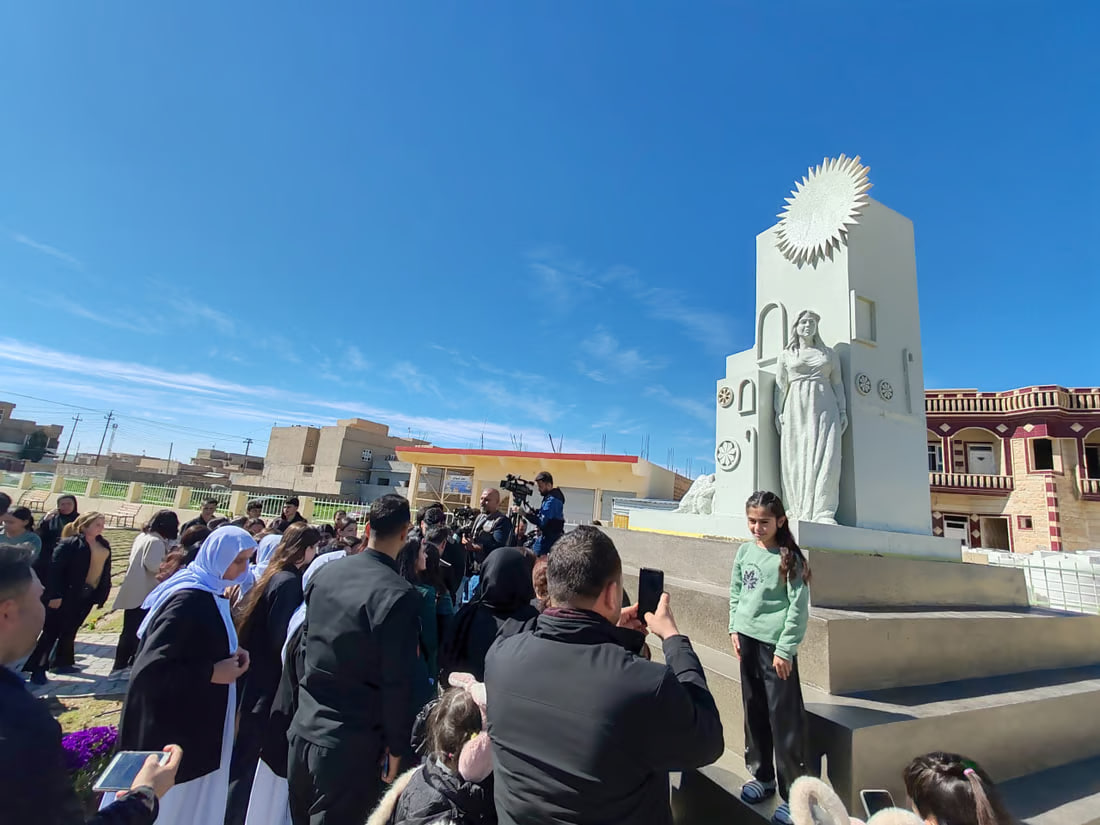 Rojhilat Garden opens in Sinjar, symbolizing community resilience