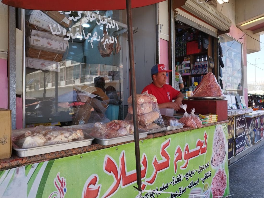 صور: عوائل المسيب تشتري اللحوم المجمدة أكثر في رمضان.. “الكفيل” والتركي