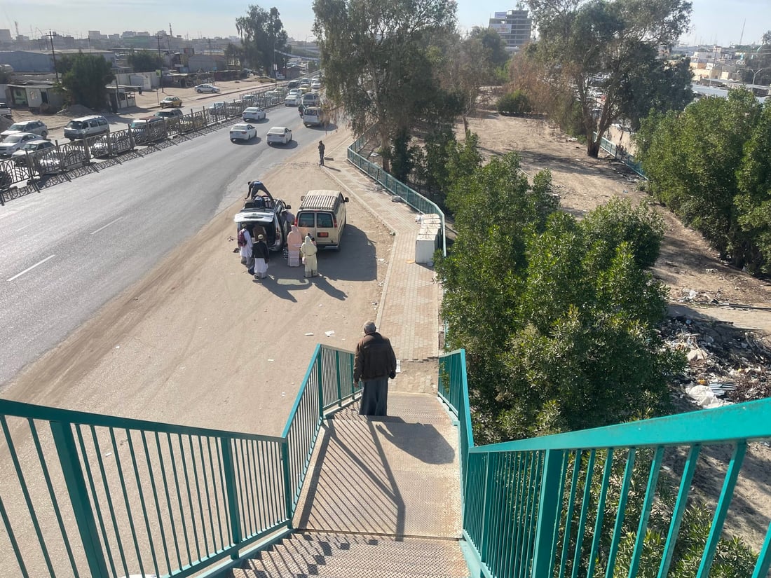 كهربائي لكنه لا يتحرك.. جسر النجف الفريد والحيوي ينتظر جواباً من إيطاليا (صور)