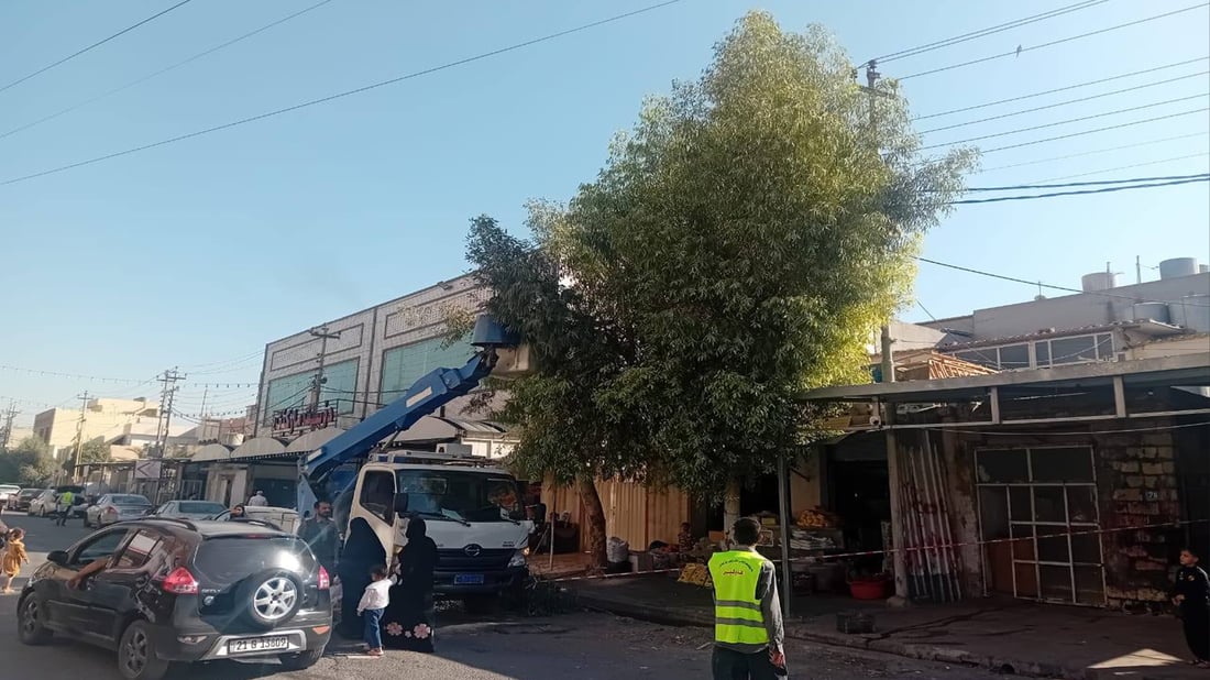 “لق و پۆپی هەر دارێک لەگەڵ هێڵی کارەبا تێکەڵ بووبێ دەیبڕینەوە”