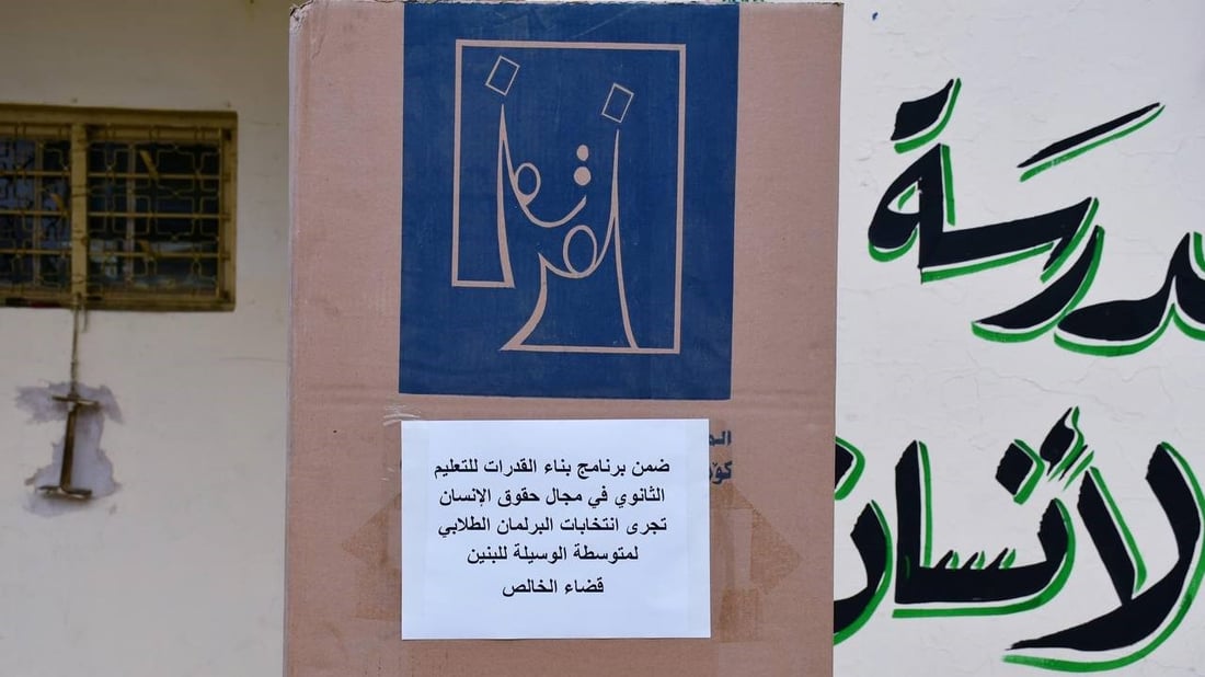 “تمرين” انتخابات نيابية في الخالص.. الهادي رئيساً لبرلمان “الوسيلة” (صور)