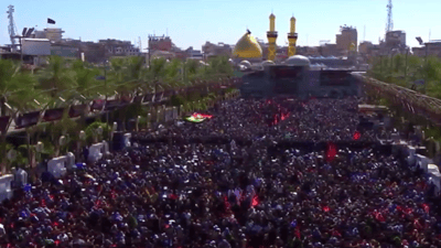 صور من أروقة العتبة الحسينية حيث يحيي الملايين ذكرى عاشوراء